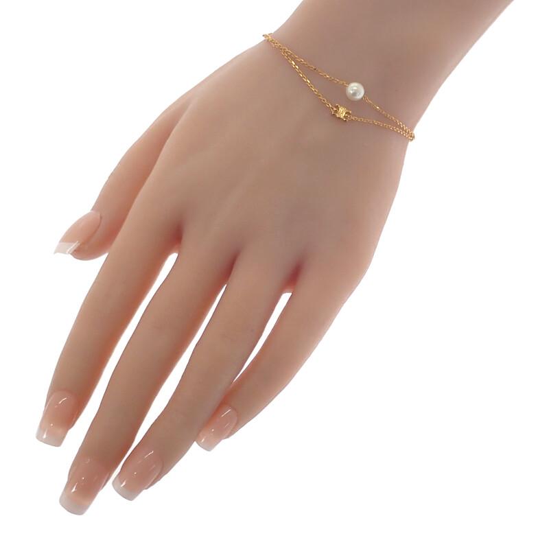 CELINE  461HA6PRB.01GI Bracelet gold/Ivory Metal Women
