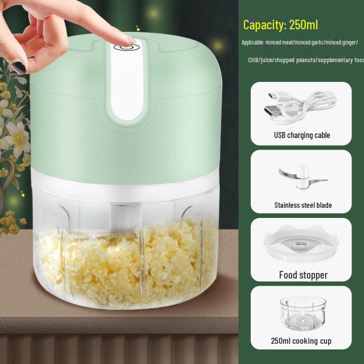Wireless Electric Garlic Crusher and Mincer