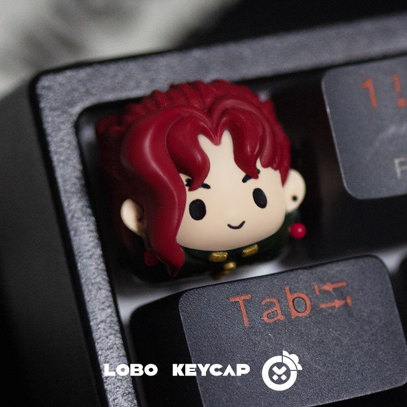 Keycaps Inspired by JOJO s Bizarre Adventure: Kujo Jotaro & Kakyoin Noriaki - Creative Tree Design for Mechanical Keyboards
