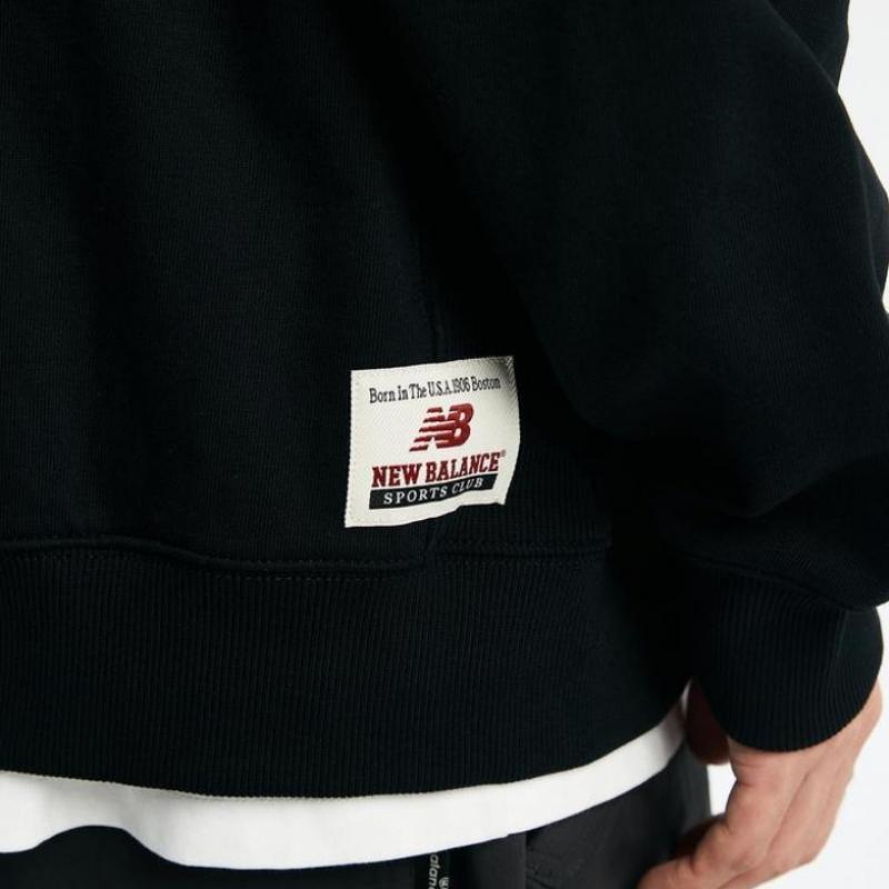 New Balance Uni Nbsc Half Zip Up Sweatshirt Nbncd31823