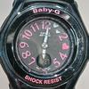 Used CASIO BLK/BGA-105B BABY-G