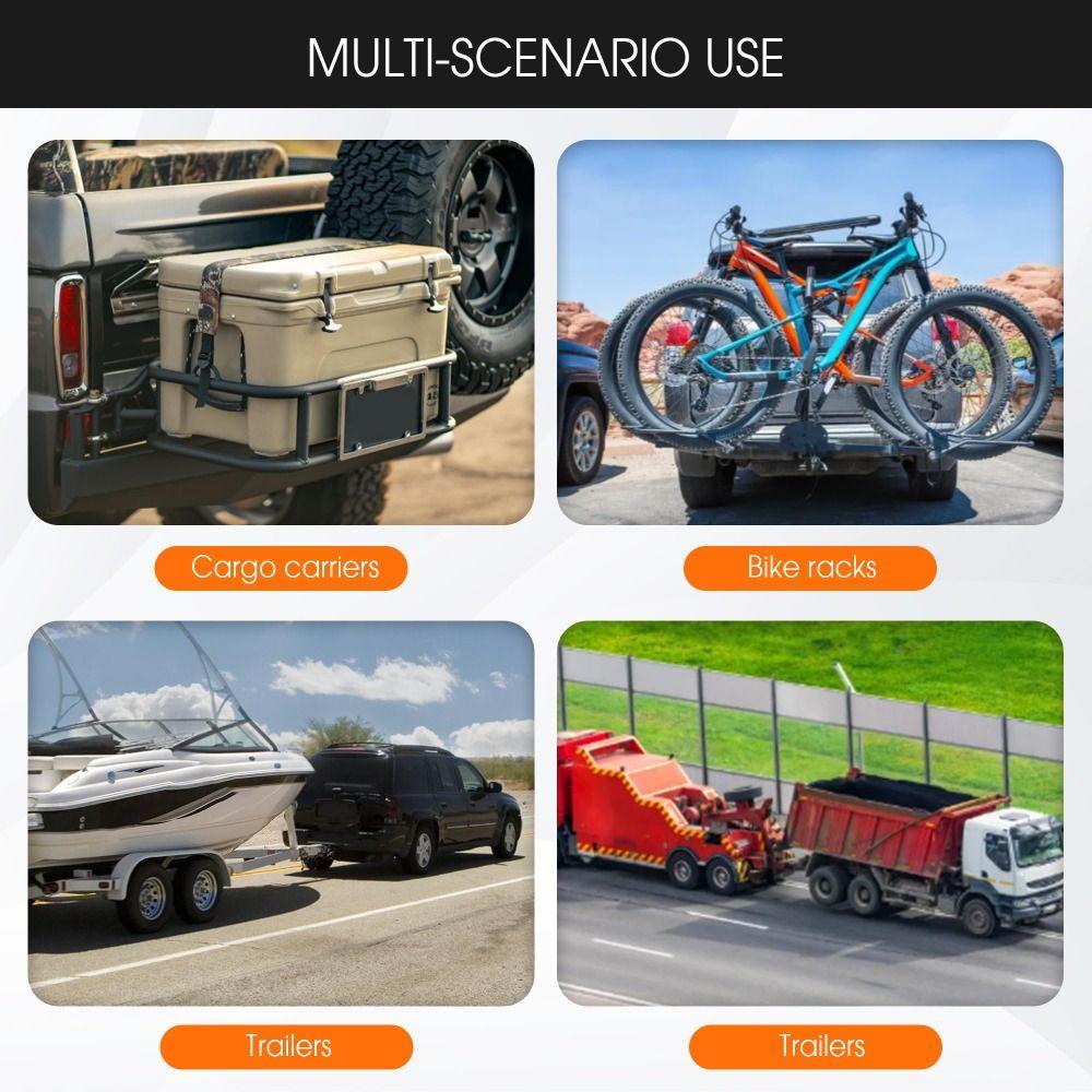 Earthquake-proof Anti-vibration Hook Clamp Steel Receiver Clamp Tightener  Bike Rack