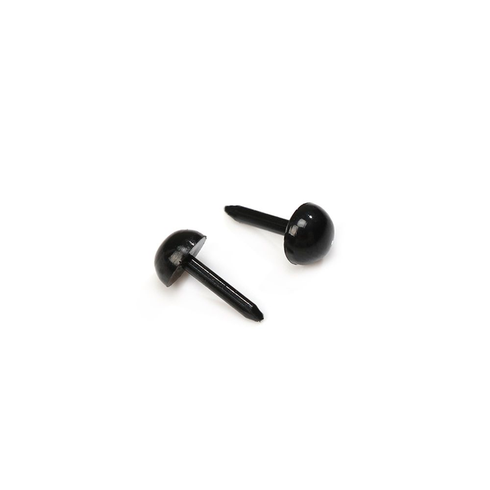 100pcs/bag Safety Round Nose 3mm/4mm/5mm/6mm Eyes Safety Oval Nose Eyes Animals Noses Accessories for Teddy Dog