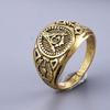 Joyería de Moda Encanto Vintage Masón Francmasón Anillos Masónicos para Hombres Mujeres Regalos de Navidad