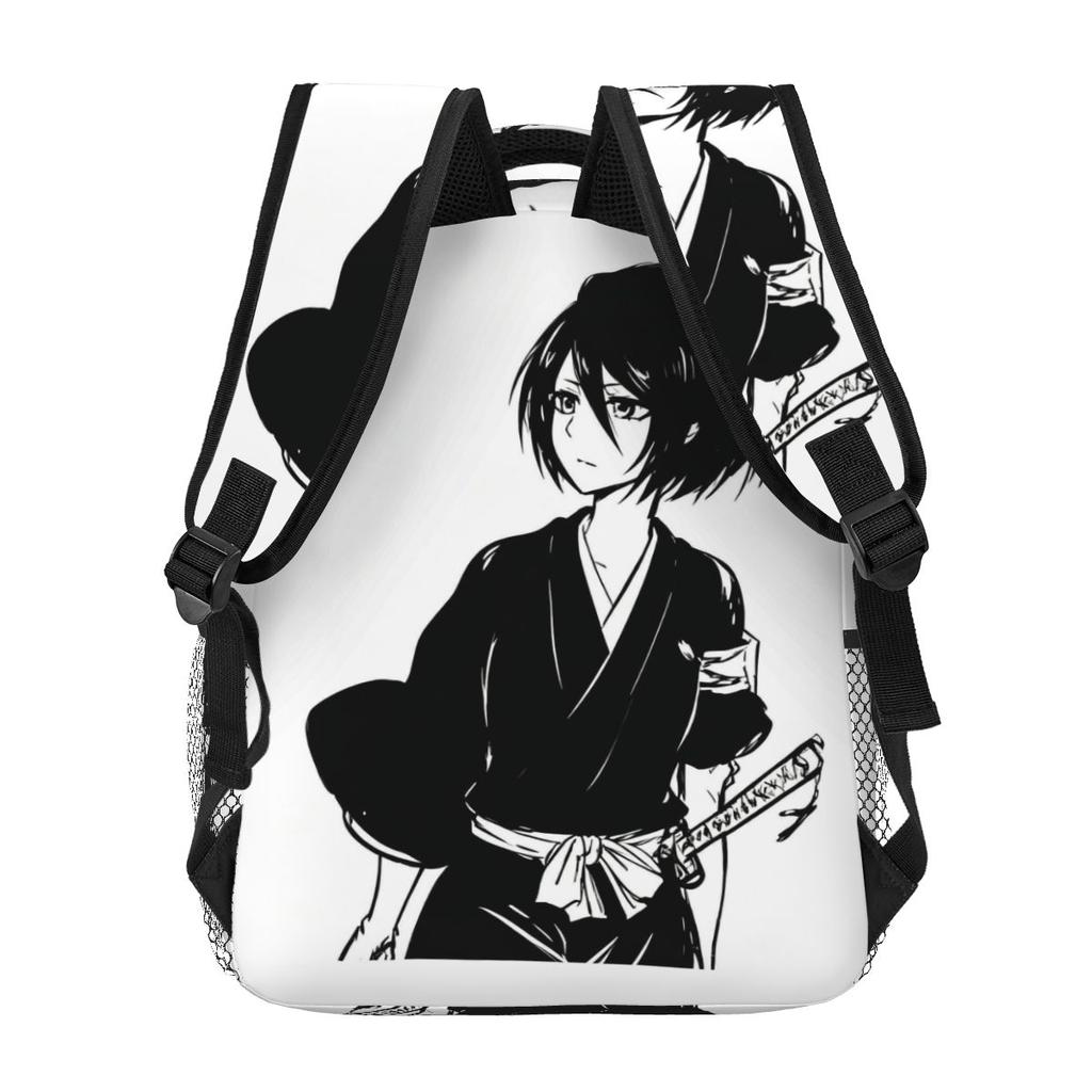Bleach Death God Rukia Kuchiki Heavyweight Backpacks Boys Girls Bookbag Children School Bags Cartoon Rucksack Shoulder Bag
