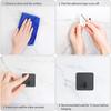 Original Wall Hangers Without Nails Heavy Duty Adhesive Towel Bathrooms Bathroom Mounted Black Metal Hook Hooks