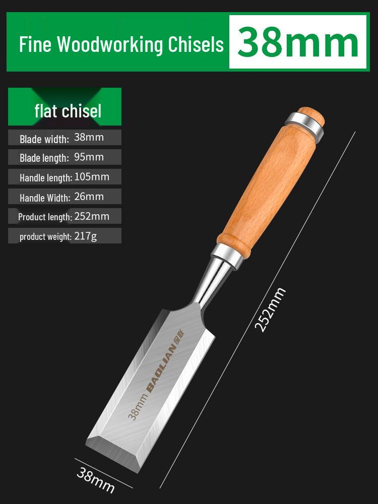 Wooden Handle Carving and Grooving Chisel Set for Woodworking