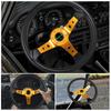Universal 14inch 350mm Car Racing Steering Wheels Aluminium PU Deep Corn Dish Sport Drifting Steering Wheel STW020
