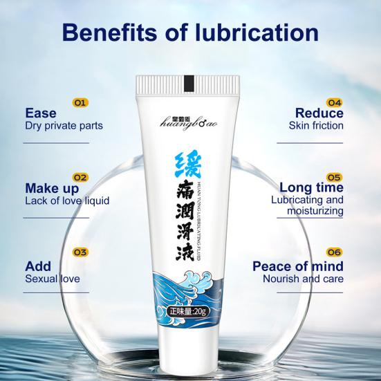 20g Body Lubricant Wide Application Easy To Apply Lightweight Pain Relieving Sex Lubricant for Gay