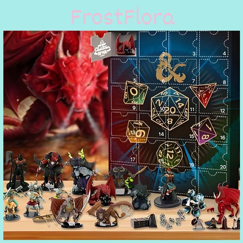 And Dungeons Dragons 24 Gifts Advent Calendar Blind Box Toy Figures Decorative