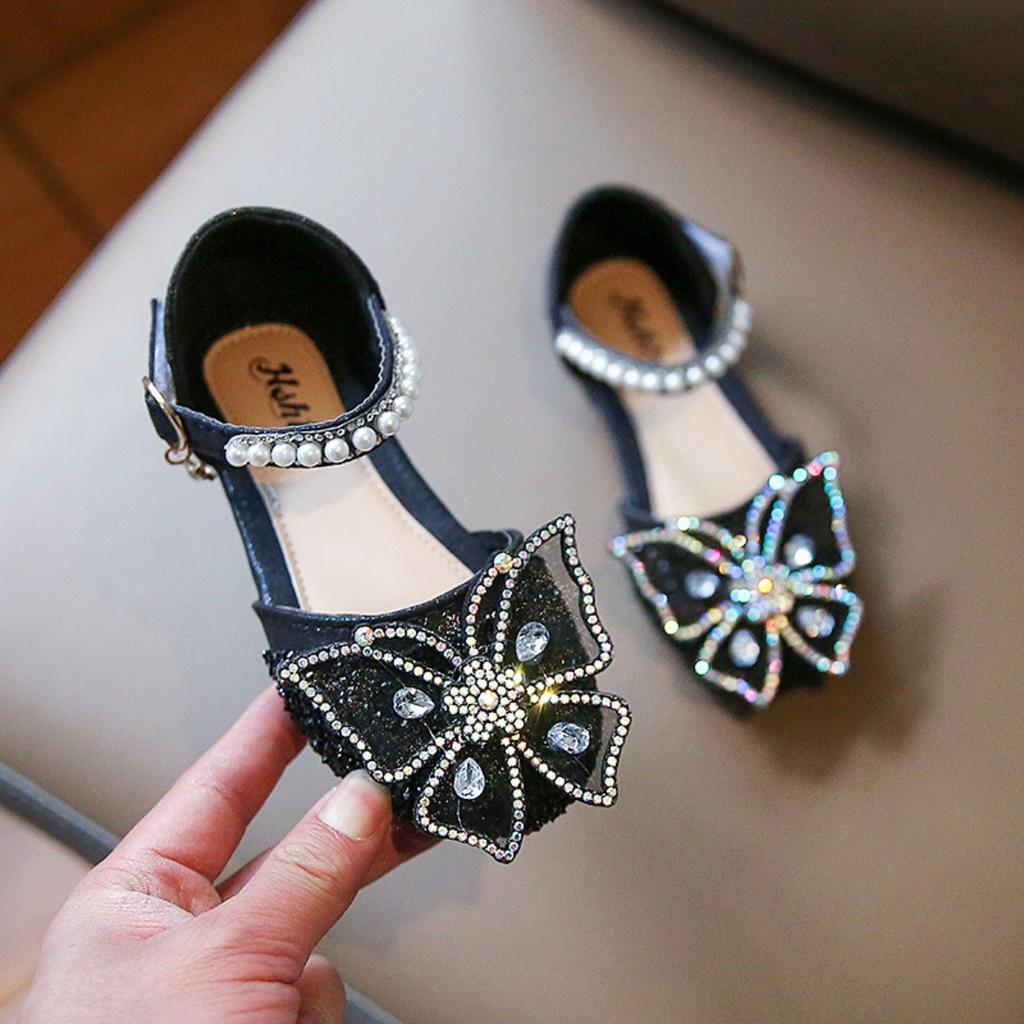 Girls, Sandals, Bows, Princess Shoes, Cute, Dance Shoes