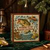 Fishing Gear Advent Calendar 2025 24 Day Countdown Box with Acrylic Ornaments Multifunctional Christmas
