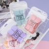 6 Pieces Mini Finger Powder Puff Sponges Face Cosmetic Accesories For Blending And Concealer Square Makeup Tool