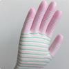 Breathable, Knitted, Protective Gloves, Striped, Anti Slip Gloves, Wear-resistant, Work Gloves, High Elasticity, Nylon Gloves