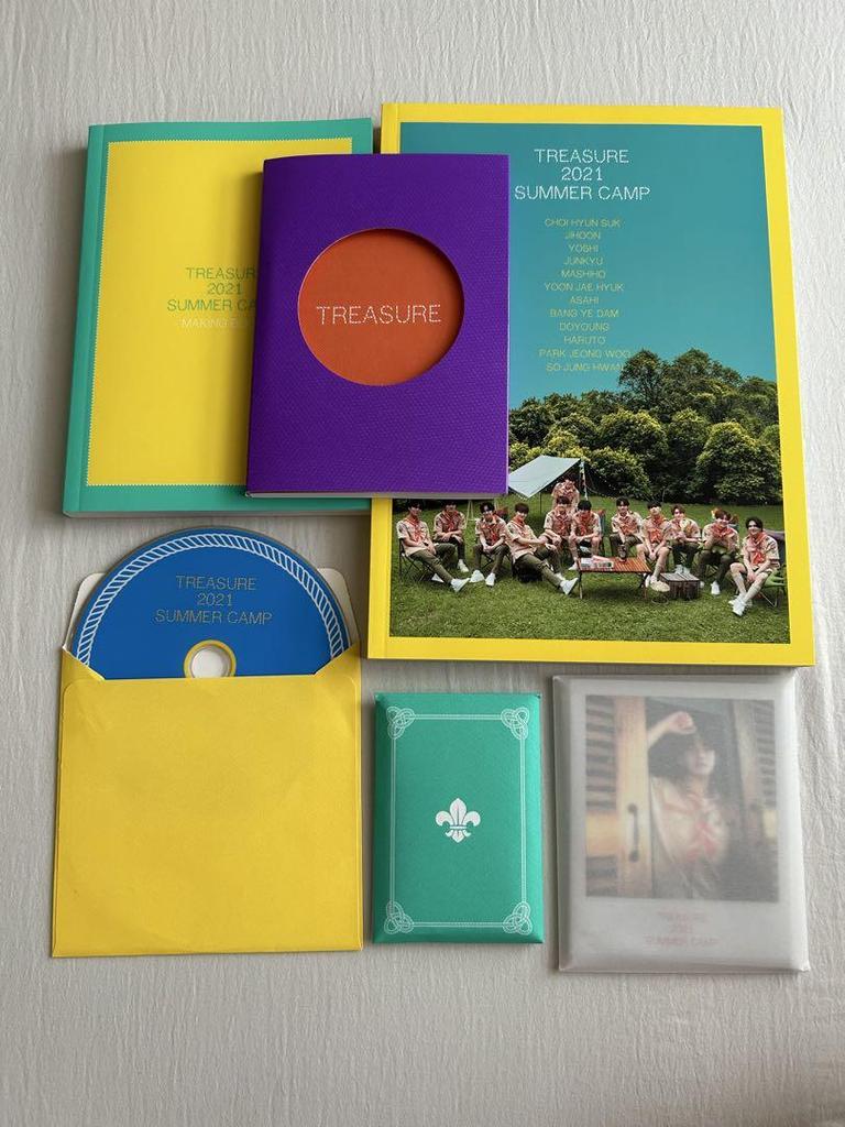 [USED] TREASURE 2021 SUMMER CAMP DVD
