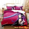 Honkai Impact 3 Bettwäscheset Einzelbett Twin Full Queen King Size Spiel Anime Bettset Aldult Kind Schlafzimmer Bettbezugsets 3D Druck 013