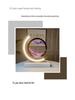 Chinese Landscape Flowing Sand Lamp: Creative Hourglass Decor for Desk, Living Room, Bedroom, or Wine Cabinet.
