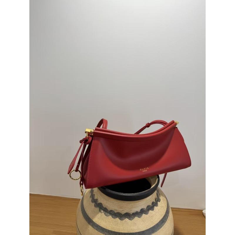 Französisches Nischendesign minimalistischer Stil Rindsleder Schulter Achseltasche Pendeln einfach Mode vielseitig Damenmode Baguette-Tasche