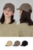 VA Curved Logo Wool Blend Cap Mocha 5-Panel