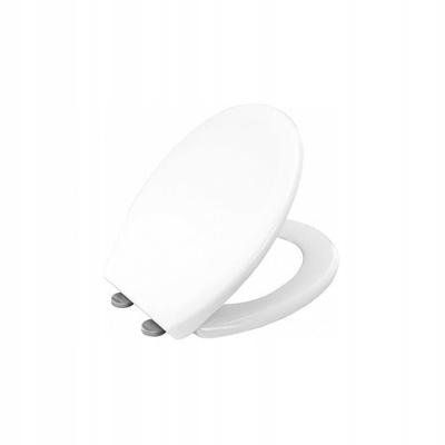 Soft-close Toilet Seat, White, Universal