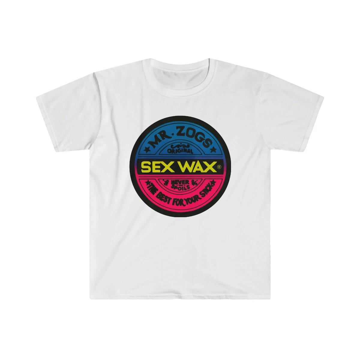 Mr. Zogs Sex Wax Large Classic Logo Premium T-Shirt Outlaw Surf 4XL