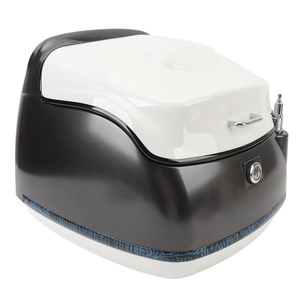 38L Motorcycle Top Case Fashionable Look Water Resistant Ample Space   Top Box for Electric Bike Scooter