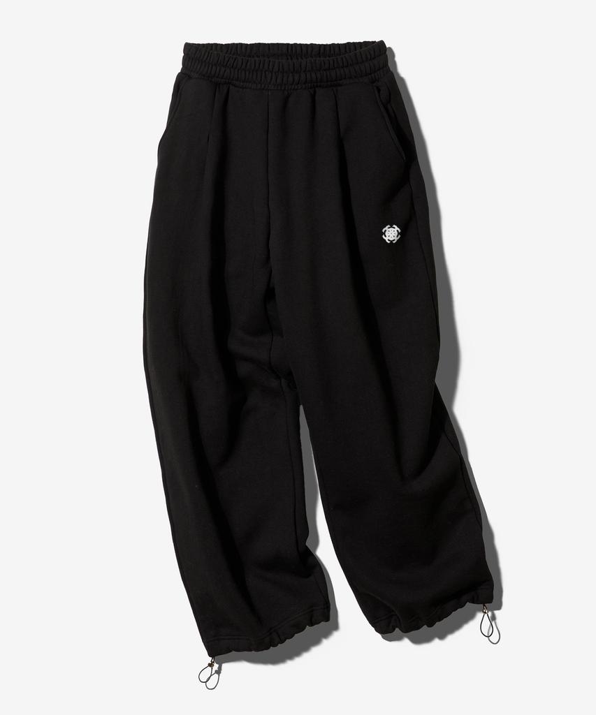Symbol String Heavy Fleece-Lined Hoodie Setup - Black