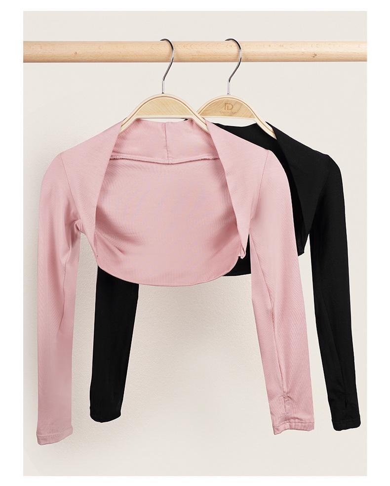 Children's Long-Sleeve Modal Ballet Cardigan & Training Wear