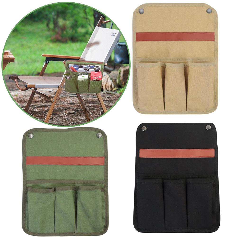 Outdoor Activity Camping Traveling Hanging Carryalls Multi-Pockets Car Seat Chair Tree Back Storage Carryalls Picnic Pens Paper Cookware Organizers