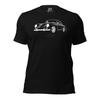356 Classic Coupe Grafik Unisex T-Shirt – Kleidung für Autoenthusiasten