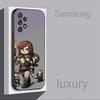 F-Fear and Hunger Game Phone Case For Samsung S 25,24,23,22,30,21,10,9,Ultra,Plus,Lite,FE,4,5G Black Soft Case
