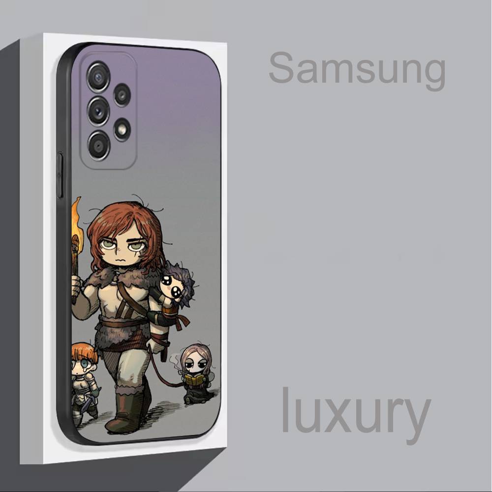 F-Fear and Hunger Game Phone Case For Samsung S 25,24,23,22,30,21,10,9,Ultra,Plus,Lite,FE,4,5G Black Soft Case