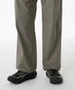 MUSINSA STANDARD Nylon Crease One-Tuck Wide Elastic Pants [Dusty Khaki]