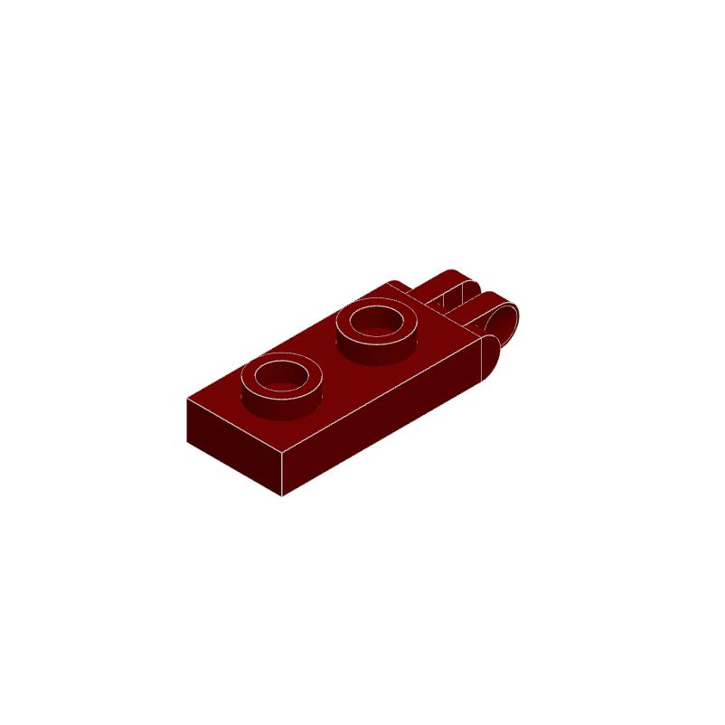 Non-Toxic 50G/125Pcs 4276 1X2 Hinge Plate Building Blocks Moc Classic Accessories Compatible With Brick Children Toys Gift Box