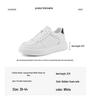 Men's Autumn Breathable Hidden Height Increasing Embossed Sneakers with Thick Soles