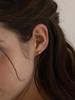 Before Moonrise Silver Ball Stud Earrings Se212 [3 Sizes]