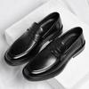 Fashion Classic Men's Comfort Moccasin Business Formal Loafers Luxury Brand Designer Leather Shoes High Quality Soft Bottom Casual Shoes