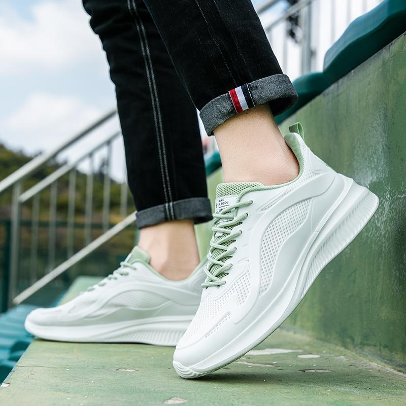 Chaussures De Sport Confortables Et Légères Pour Hommes Gris