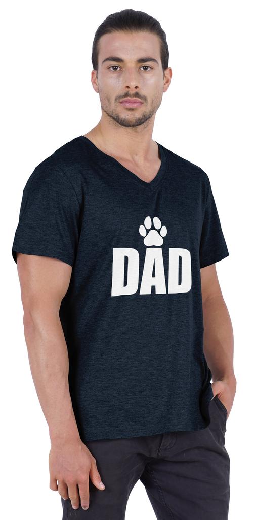 Inkmeso  Mens Tshirt     Dad   Graphic Tshirt For Dad's Cotton Jersey Tee Shirt For Dog