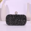 Rhinestone square dinner bag fashion messenger party fashion gorgeous shoulder bag