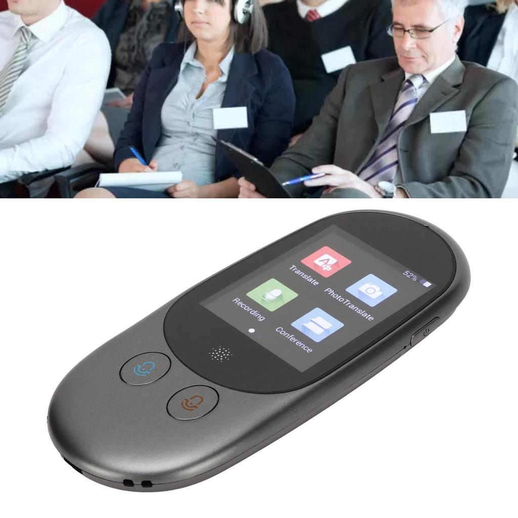 Language Translator Device 2.4in   Real Time Two Way Translation Portable Intelligent Voice Translator
