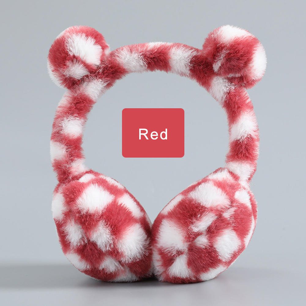 Y2K Plush Five Pointed Star Earmuffs Keep Warm In Winter Lolita Spice Girl Everyday Sweet Woman Ear Protection Christmas Gifts