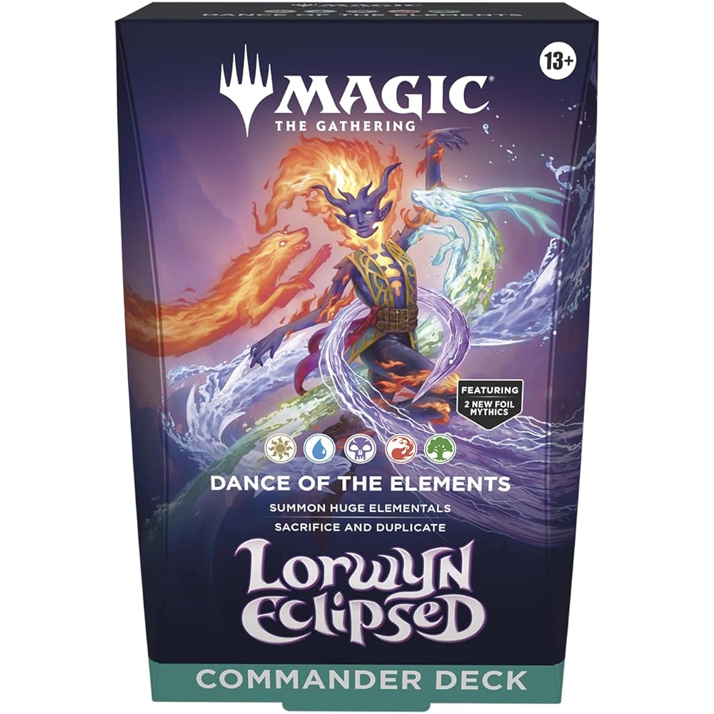Wizards of the Coast Magic: The Gathering Lorwyn Shadow Commander Deck Elemental Dance English Version Trading Card Game