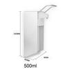 Automatic Soap Dispenser Wall-Mounted Aluminum Elbow-Activated for Household Use-Hospital Grade Liquid Control Pump Design