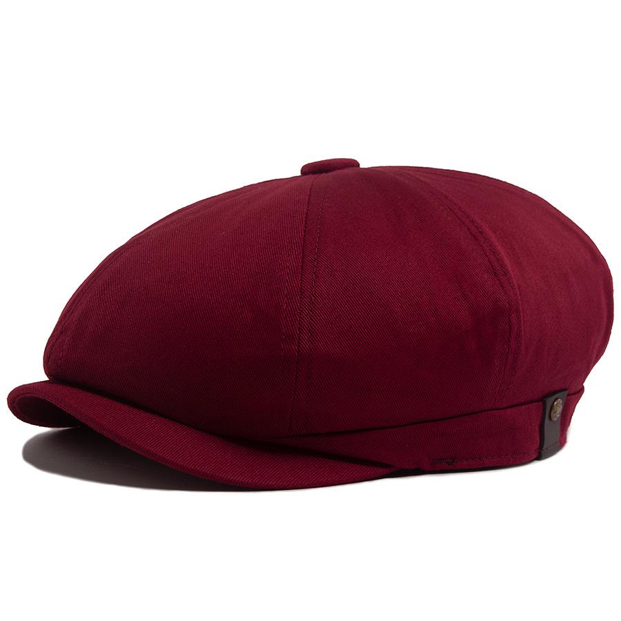 Unisex Spring & Autumn Duckbill Beret: Retro Newsboy Cap In Soft, Thin Fabric for a Versatile, Classic Look.