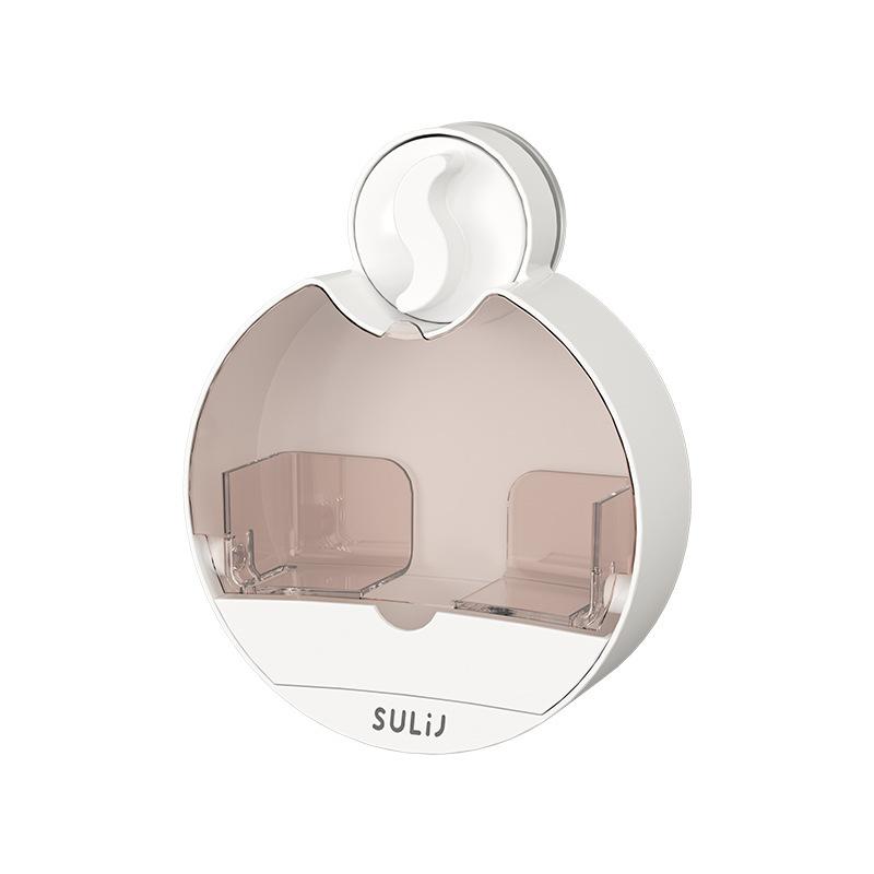 Saugbecher Wandmontage Aufbewahrungsregal Haushalt Ablagekorb Badezimmer Seifenschale Ohne Bohren