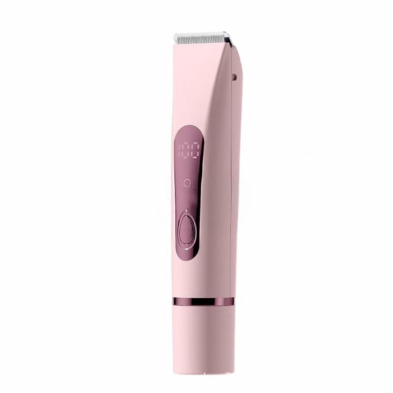 Double-head hair removal device, women's private area bikini trimming electric hair removal device, suitable for eyebrows