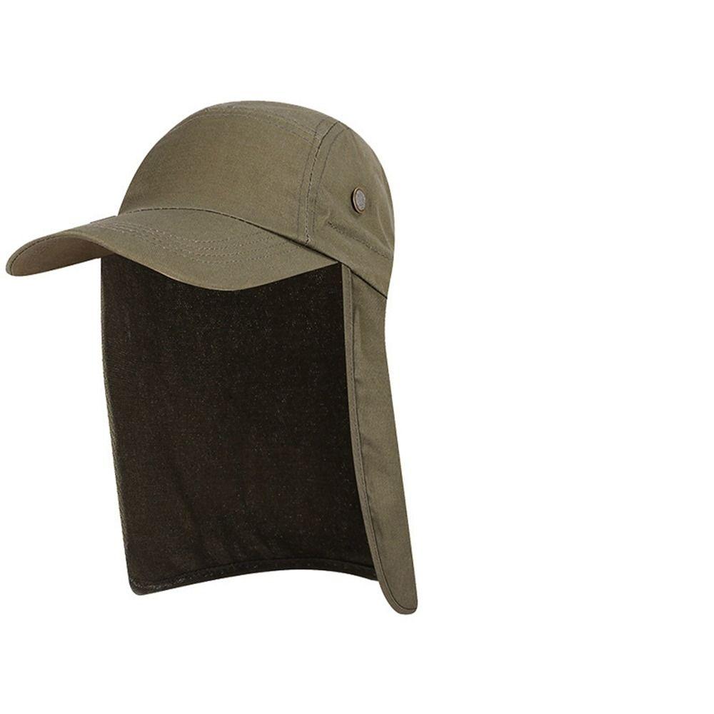 Sunscreen With A Cape Extended Brim Go Fishing Sunscreen Cap Peaked Cap Fisherman Hat Hat