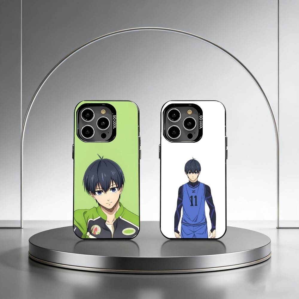 Blue Lock Yoichi Isagi Phone Case For iPhone 17,16,15,14,13,12,11 Plus,Pro Max,XS,Colorful Silver Phone case Funda Cover