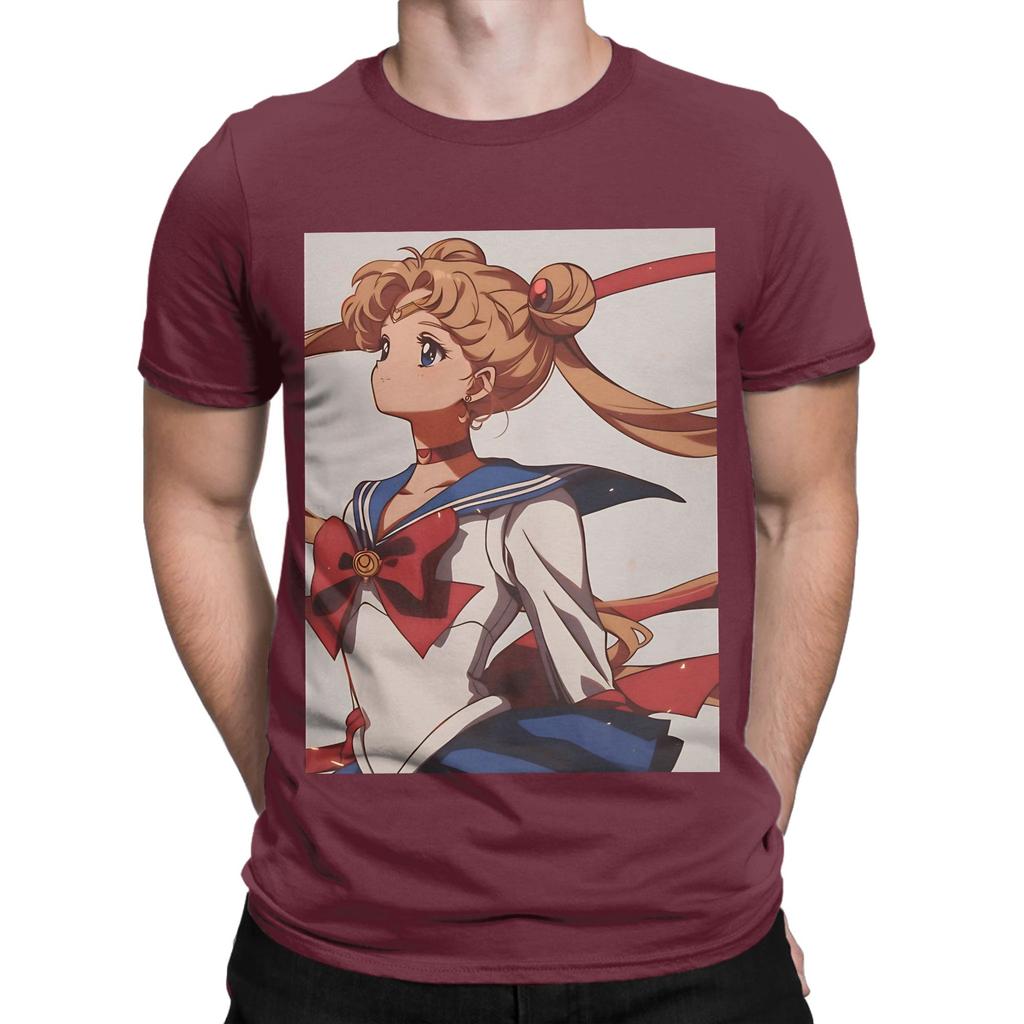 Usagi Tsukino Graphic 100 Cotton TShirt Tsukino Usagi Tees Tops For Unisex